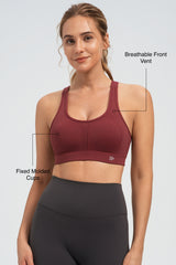 Power™ Adjustable Two Style Running Bra | Women's High Support Sports Bra