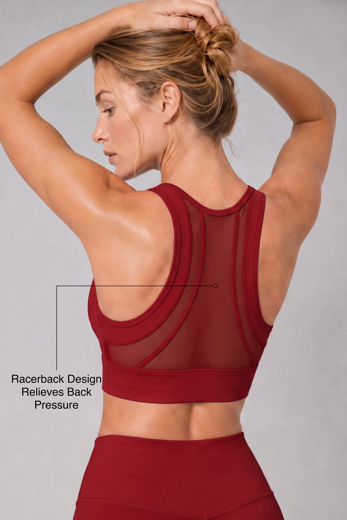 Sculpt™ Zip Front Breathable Racerback High Support Running Bra | Women's High Support Sports Bra