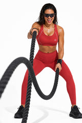 Sculpt™ Racerback High Impact Sports Bra With Breathable Mesh | Women's High Support Sports Bra