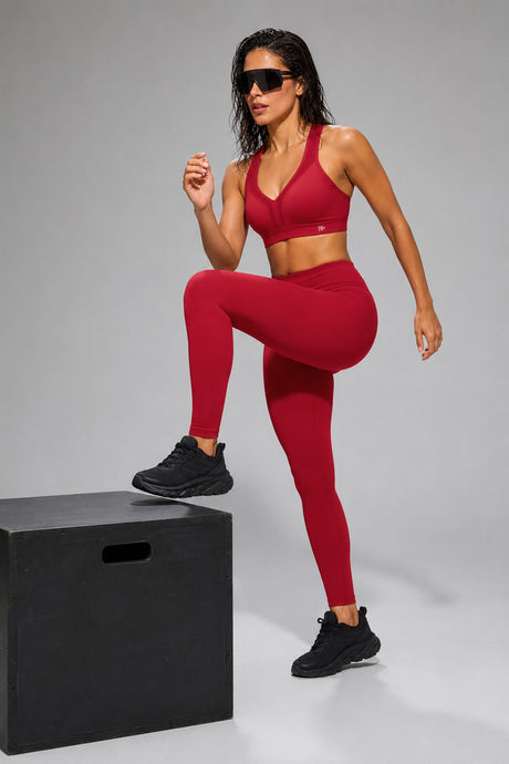 Echo High-Waisted Running Leggings 27" | Damen-Leggings mit hohem Halt