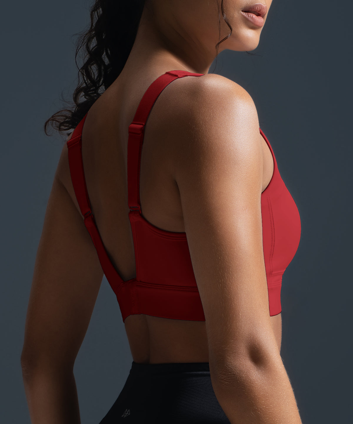 Sujetador deportivo transpirable con espalda cruzada y acolchado para correr | Sujetador deportivo de alta sujeción para mujer