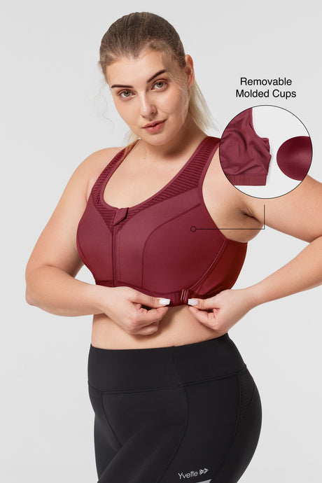 Power™ Adjustable Padded Running Bra | Women's High Support Sports Bra
