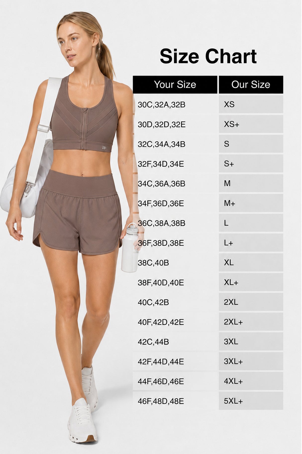 Enfold™ Zip-Front Breathable Racerback High-Support Bra for Larger Busts | Women's High Support Sports Bra