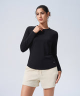 Anywhere Soft & Lightweight Basic Long Sleeve T-Shirt| Women's Long Sleeve T-shirt