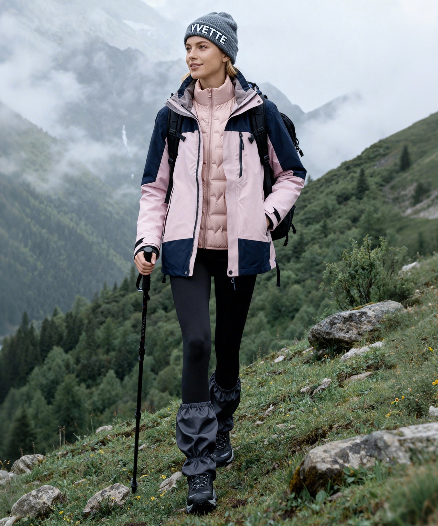 Anywhere 3-in-1 Daunenjacke, wasserdicht | Damenjacken