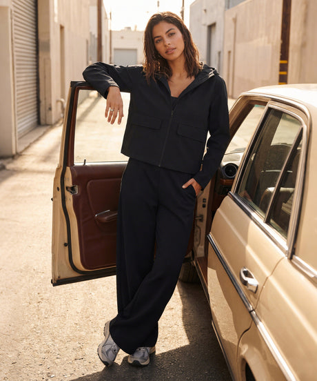 Anywhere Hoodie Drawstring Pockets Jacket | Women's Sports Jacket