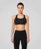 Reggiseno da corsa imbottito con cerniera frontale Enfold | Reggiseno sportivo ad alto sostegno da donna