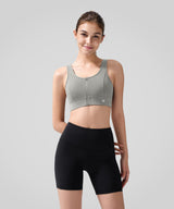Power Fashion Racerback Cross Cut-out Sport-BH | Damen-Sport-BH mit starkem Halt
