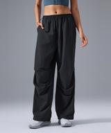 Pantaloni cargo rinfrescanti con elastico in vita e tasche, 28" | Pantaloni leggeri di supporto da donna