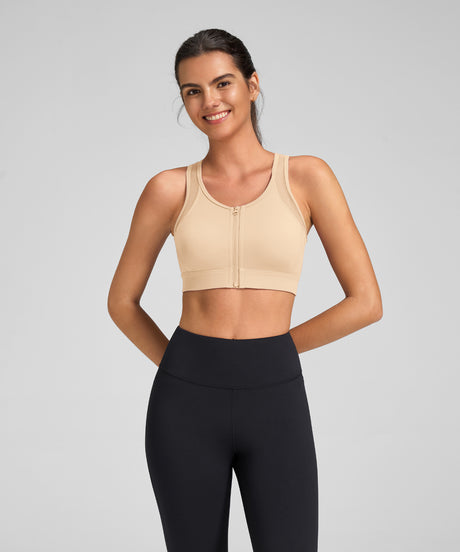 Leichter Power T-Back Mesh-Lauf-BH | Sport-BH mit starkem Halt für Damen