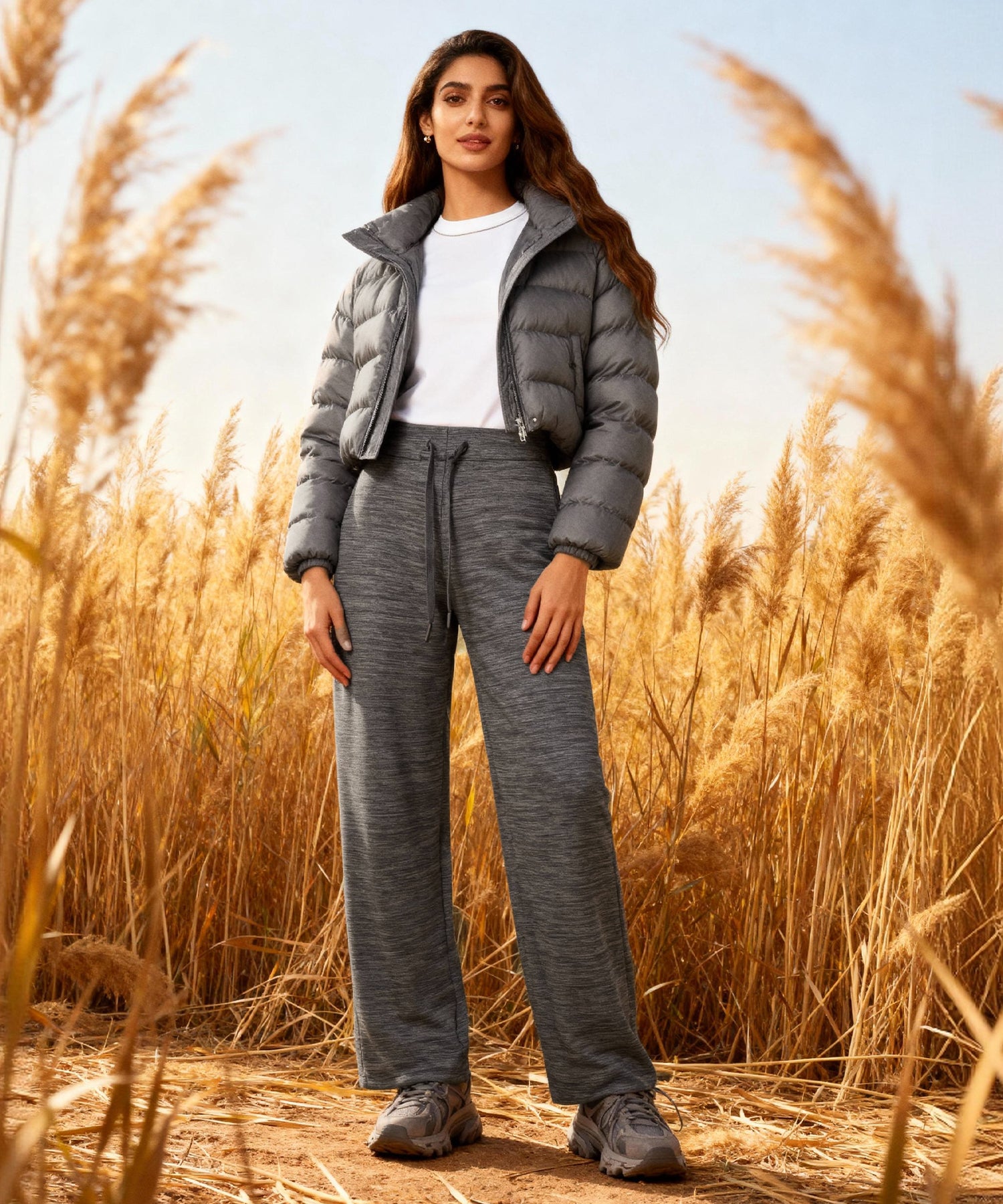 Anywhere Cozy Fleecegefütterte, verstellbare Hose, 74 cm | Damen-Sporthose