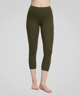 Anywhere Leichte, atmungsaktive, dehnbare Capri-Leggings | Damen-Sportrock