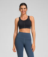 Reggiseno da corsa leggero Power T-back in rete | Reggiseno sportivo ad alto sostegno da donna
