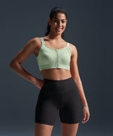 Reggiseno da corsa imbottito con spalline regolabili Power Zip | Reggiseno sportivo ad alto sostegno da donna
