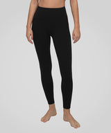 Atmungsaktive Leggings mit seitlichem Mesh-Logo-Print, 25 Zoll | Leicht stützende Leggings für Damen