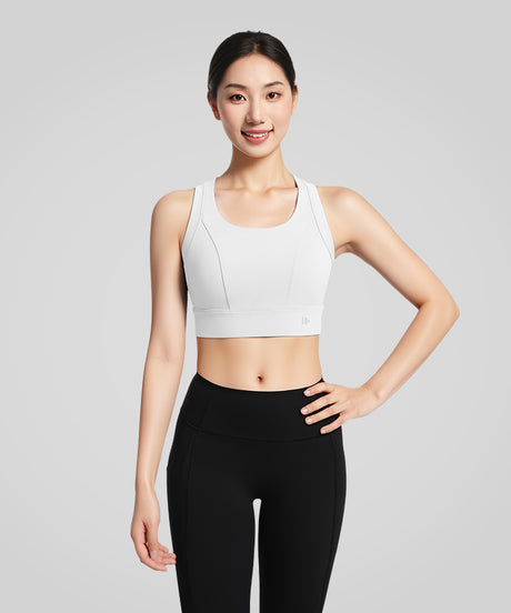 Anywhere Seamless Comfortable Mesh Running Bra | Women's Light Support Sports Bra