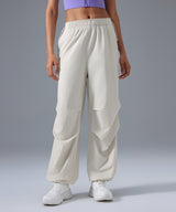 Pantaloni cargo rinfrescanti con elastico in vita e tasche, 28" | Pantaloni leggeri di supporto da donna