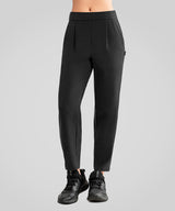 Pantaloni Shift a vita alta con coulisse e tasche strutturate | Pantaloni sportivi da donna