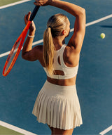 Power Racerback Mesh Full Coverage Running Bra | Women's High Support Sports Bra