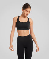 Anywhere Strappy U-ringad yoga-bh med korsad rygg | Sport-bh med lätt stöd för kvinnor