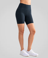 Shorts ajustados de cintura alta Shift para correr (8, 10, 15 y 20 cm) | Shorts deportivos de alta sujeción para mujer
