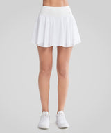 Falda de tenis con bolsillos de malla esculpida | Falda deportiva para mujer