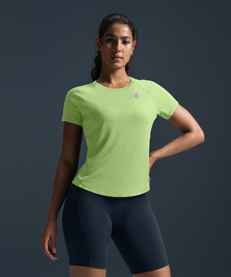 Ultralätt Cool Touch Slim Fit T-shirt | Kortärmad T-shirt för kvinnor
