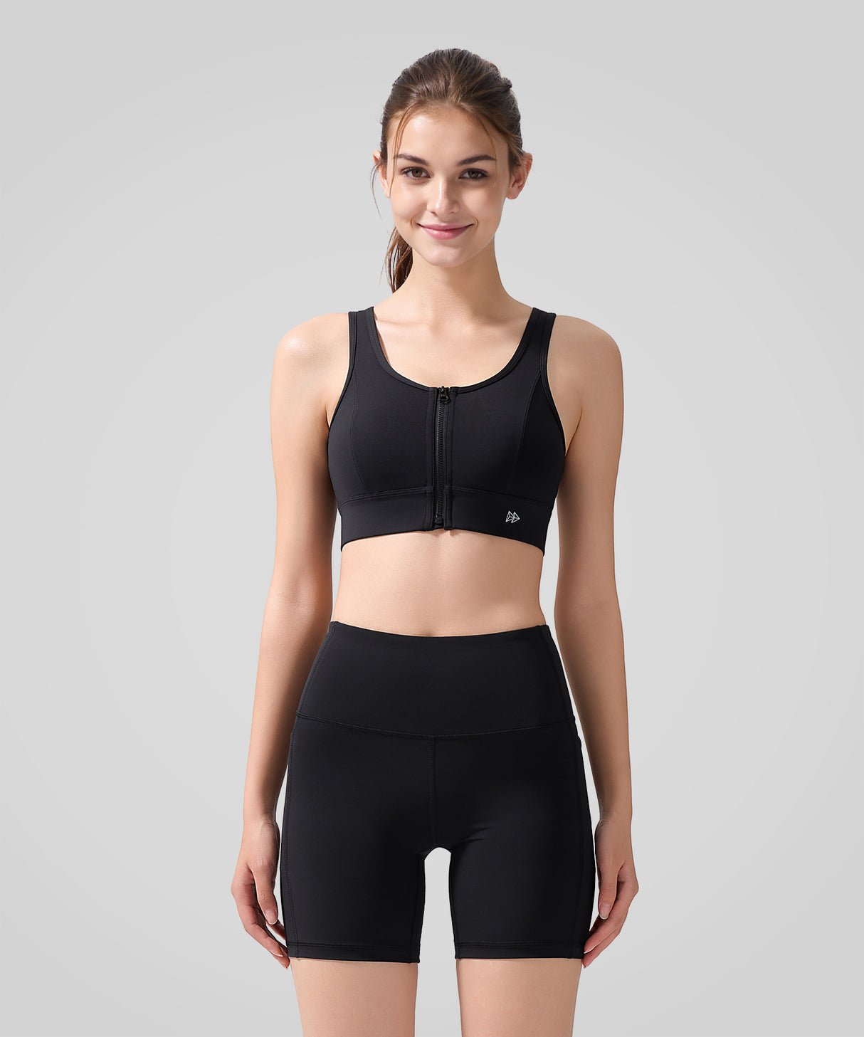 Power Fashion Racerback Cross Cut-out Sport-BH | Damen-Sport-BH mit starkem Halt