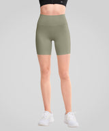Shift Stretchy Soft Double Seam Shorts 8"| Women's High Support Running Shorts