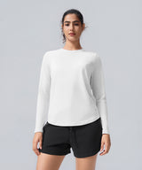 Anywhere Soft & Lightweight Basic Long Sleeve T-Shirt| Women's Long Sleeve T-shirt