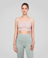 Anywhere V-neck Cross Thin Strap Yoga Bra| Women's Light Support Sports Bra