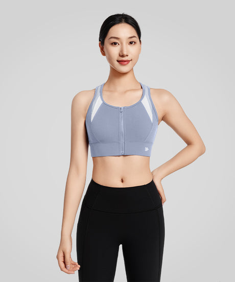 Reggiseno sportivo ad alto sostegno Power Color Block Airholes Panel | Reggiseno sportivo ad alto sostegno da donna