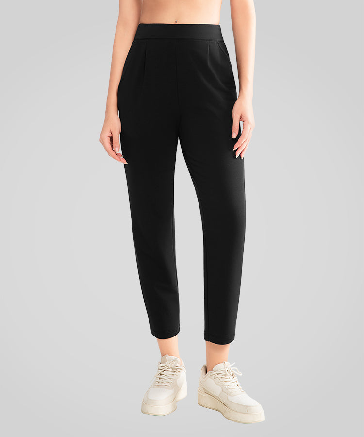 Pantaloni Shift a vita alta con coulisse e tasche strutturate | Pantaloni sportivi da donna