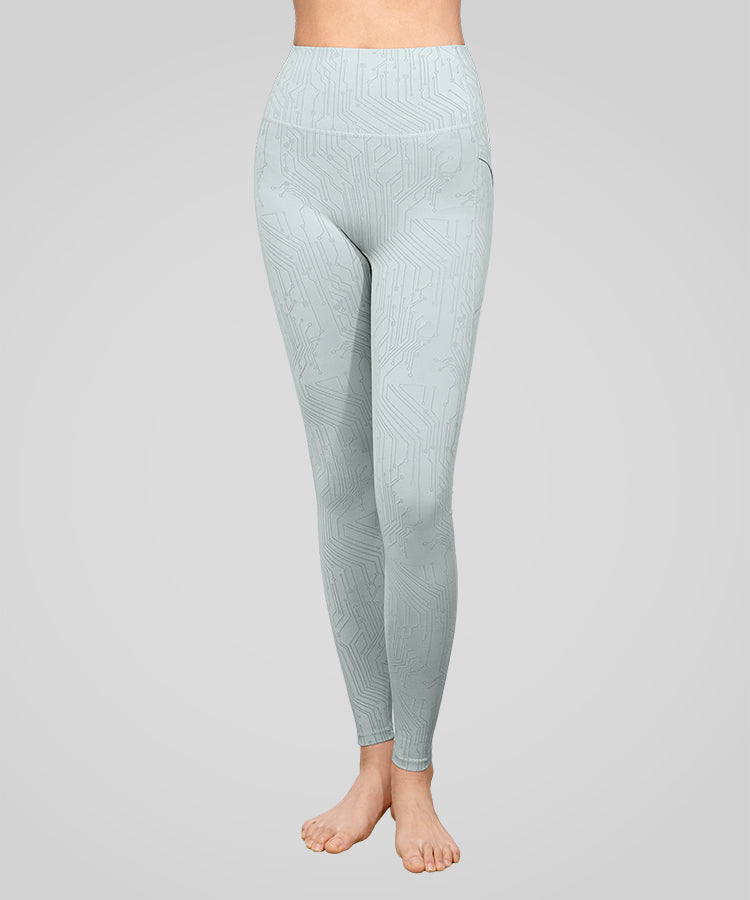 Shift Soft Stripe Pattern Yoga Leggings 27'' | Leicht stützende Sportleggings für Damen