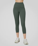 Sömlösa löparleggings med kraftfull rumpa och lift, 62 cm | Damleggings med högt stöd