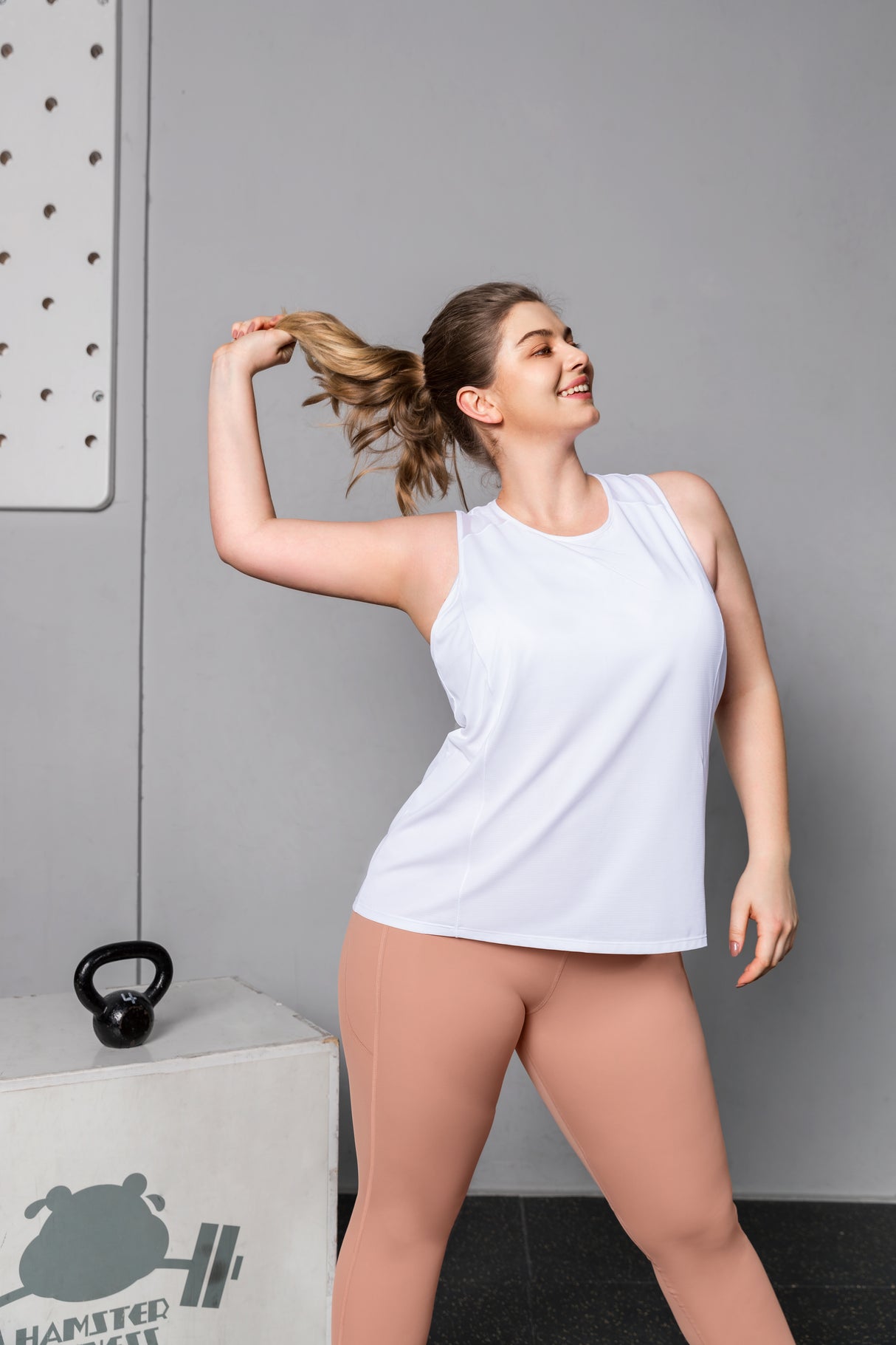 Leggings da corsa elasticizzati con tasche a vita alta Sculpt, 26" | Leggings da donna con supporto elevato