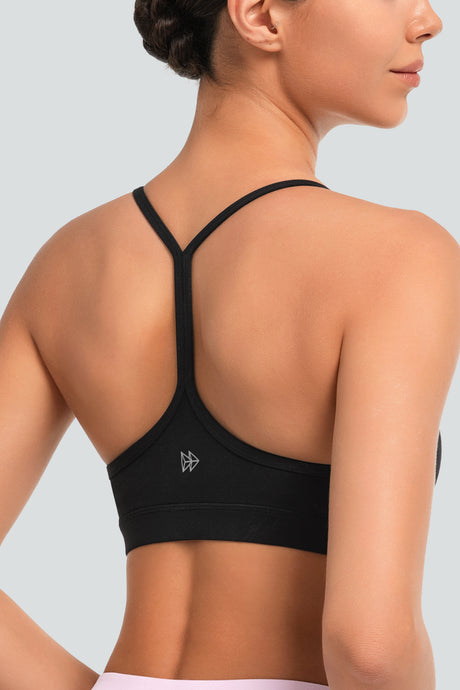 Anywhere™ Typical Y-Back Spaghetti Thin Straps Yoga Bra | Women's Low Support Sports Bra