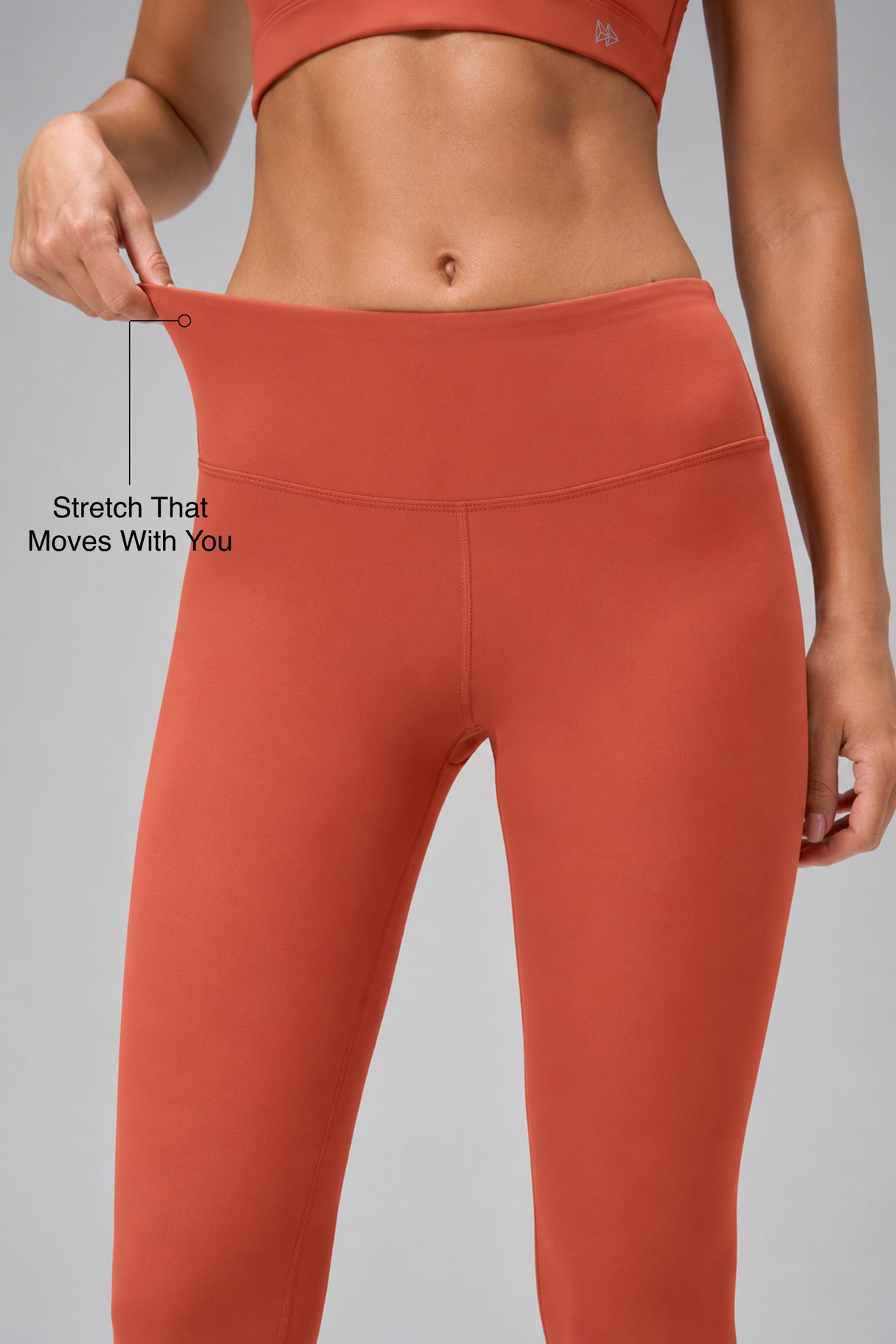 Leggings da corsa a vita alta Echo 27" | Leggings da donna ad alto sostegno