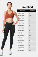 Power™ Cross Back Padded Running Bra | Women's High Support Sports Bra