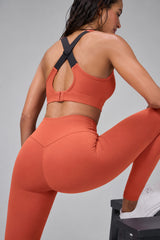 Leggings da corsa a vita alta Echo 27" | Leggings da donna ad alto sostegno