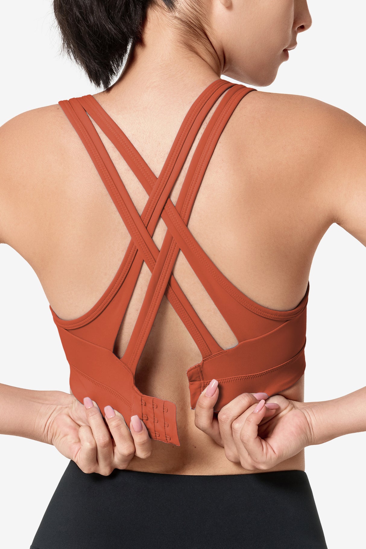 Power™ Cross Back Padded Running Bra | Women's High Support Sports Bra