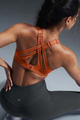 Power™ Adjustable Crisscross Padded Running Bra | Women's High Support Sports Bra