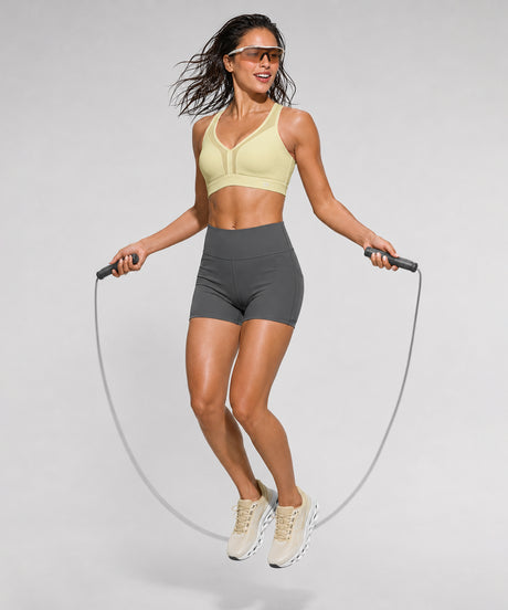 Power Bounce-Control No-Dig Adjustable Sweat-Wicking High Support Running Bra | High-Impact Support Best For Running, HIIT & Training
