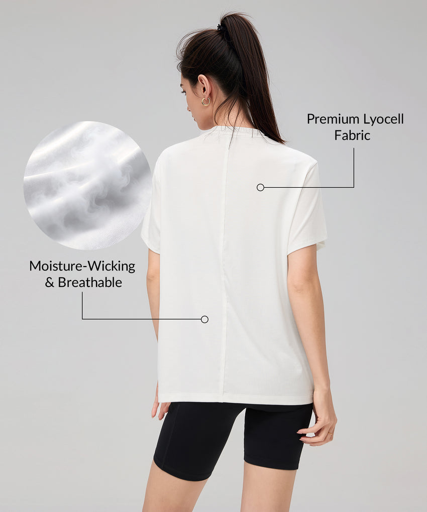 Anywhere Lightweight Breathable Short Sleeve Tee| Women's Short Sleeve T-shirt