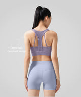 Anywhere V-neck New-style Racerback Yoga Bra| Women's Light Support Sports Bra