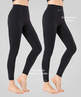 Shift Fukttransporterande, smöriga, mjuka yogaleggings 64 cm 68 cm | Lätta stödleggings för kvinnor