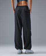 Pantaloni cargo rinfrescanti con elastico in vita e tasche, 28" | Pantaloni leggeri di supporto da donna