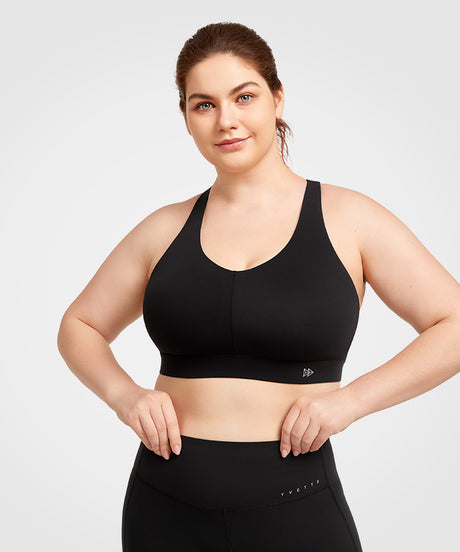 Power Crossback Verstellbarer Longline-Sport-BH | Damen-Sport-BH mit starkem Halt