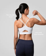 Atmungsaktiver, sportlicher Yoga-BH mit Y-Rücken von Echo | Leicht stützender Sport-BH für Damen