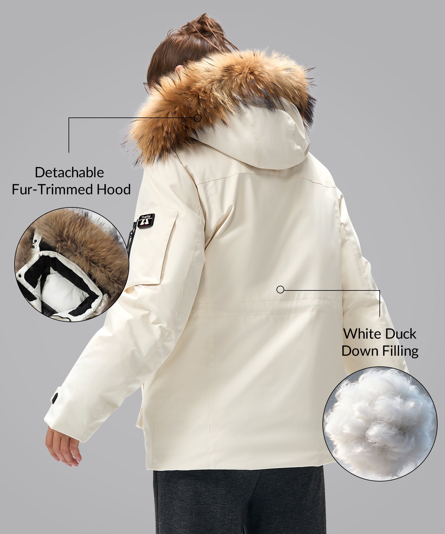 Anywhere Parka Multiple Pockets Down Jacket | Women's Insulated Jackets